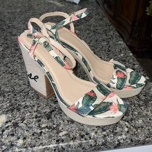 Beach Please Platform Heels